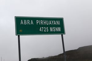 Abra Pirhuayani, Peru